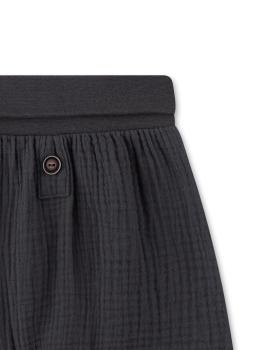 Preview: Jungen Shorts Musselin grau